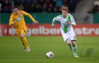 Fussball DFB Pokal Viertelfinale 13/14: Kevin De Bruyne (VfL Wolfsburg)