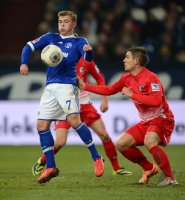 Fussball, 1. Bundesliga  Saison 2013/2014: FC Schalke 04 - SC Freiburg