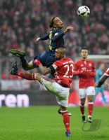 Fussball 1. Bundesliga Saison 16/17: FC Bayern Muenchen - RB Leipzig