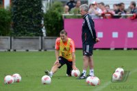 Fussball 1. Bundesliga :  Training beim FC Bayern Muenchen
