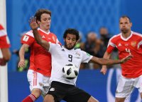 FUSSBALL WM 2018 Vorrunde Russland -  Aegypten