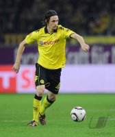 Fussball: Euroa League, Saison 2010/2011: Dortmund - Sevilla, SUBOTIC am Ball
