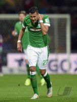 Fussball, 1. Bundesliga  Saison 2014/2015: SV Werder Bremen - VfL Wolfsburg