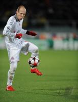 FUSSBALL  International CHL 09/10 :  ROBBEN  (FC Bayern  Muenchen)