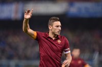 FUSSBALL SERIE A 2014/2015:  Francesco Totti (AS Rom)