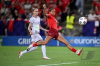 Fussball Frauen Euro 2025  Eroeffnungsspiel: Schweiz - Norwegen