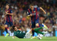 FUSSBALL International 2014/2015: Sandro Ramirez (Barca)