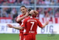 Fussball  1. Bundesliga  07/08  FC Bayern Muenchen - VfB Stuttgart