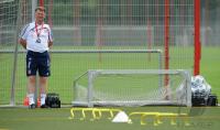 Fussball 1. Bundesliga: Training beim FC Bayern Muenchen