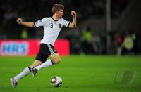 Fussball International EM 2012 - Qualifikation:  Deutschland, MUELLER Einzelaktion