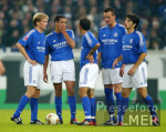 Fussball 1. Bundesliga: Schalke - Bochum, Schalke enttaescht