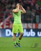 Fussball DFB Pokal Halbfinale 14/15: FC Bayern Muenchen - Borussia Dortmund