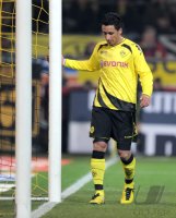 Fussball 1. Bundesliga  Saison 2010/2011: Lucas Barrios (Borussia Dortmund)