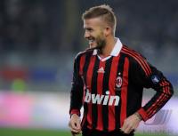 Fussball  SERIE A SAISON 2009/2010;  BECKHAM (AC Mailand )