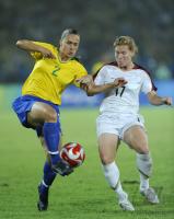 FUSSBALL  Olympia 2008   Finale   Brasilien - USA