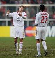 FUSSBALL CHL  FC Bayern Muenchen - AC Mailand