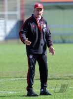 Fussball 1. Bundesliga: Trainer Jupp Heynckes  (FC Bayern Muenchen)