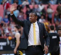 Basketball 1. Bundesliga 17/18 Hauptrunde: Walter Tigers Tuebingen - Mitteldeutscher Basketball Club