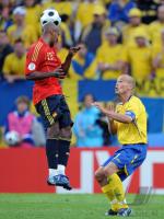 FUSSBALL EURO 2008: Schweden - Spanien