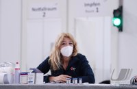 Corona-Impfstoff im Impfzentrum Paul Horn Arena Tuebingen