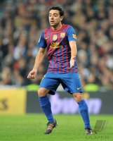 FUSSBALL International  COPA DEL REY  11/12:  Xavi Hernandez (Barca)