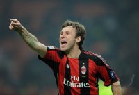 FUSSBALL SERIE A:   Antonio  Cassano (AC Mailand) (AC Mailand ( AC Mailand)