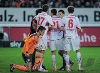 Fussball 1. Bundesliga  Saison 2010/2011: 1. FC Kaiserslautern - VfB Stuttgart
