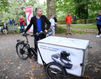 Bundestagswahl 2021 in Tuebingen: Tuebinger Oberbuergermeister Boris Palmer (Die Gruenen)