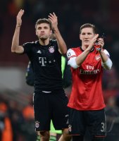 FUSSBALL INTERNATIONAL CHL ACHTELFINALE 12/13:  FC Arsenal London - FC Bayern Muenchen