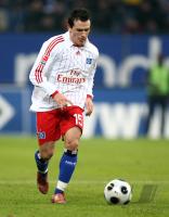 Fussball 1. Bundesliga: Hamburg, TROCHOWSKI Einzelaktion