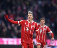 Fussball  1.Bundesliga   Saison 17/18: FC Bayern Muenchen - Hannover 96