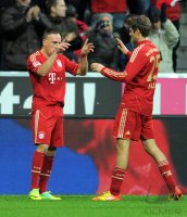 Fussball 1. Bundesliga, Saison 2011/2012:  FC Bayern Muenchen - SV Werder Bremen