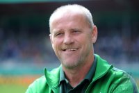 FUSSBALL, DFB Pokal 1. Hauptrunde: Trainer Thomas Schaaf (SV Werder Bremen)