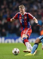 Fussball CHL  Saison 2014/2015: Bastian Schweinsteiger (FC Bayern Muenchen)