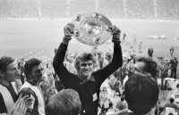 Fussball 1. Bundesliga Saison 1971/1972: FC Bayern Muenchen - Schalke 04