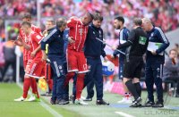 Fussball 1. Bundesliga Saison 16/17: FC Bayern Muenchen - SC Freiburg