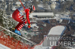 Ski Weltcup Kitzbuehel - Ghedina in Aktion
