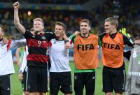 FUSSBALL WM 2014, HALBFINALE: Brasilien - Deutschland