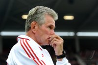 Fussball 1. Bundesliga :  Trainer Jupp Heynckes  (FC Bayern Muenchen)