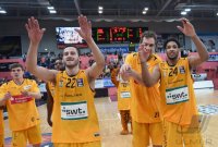 Basketball 1. Bundesliga 14/15 Hauptrunde:  Walter Tigers Tuebingen - medi bayreuth