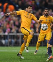 Fussball CHL 15/16 Viertelfinale: Atletico Madrid - FC Barcelona