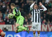 FUSSBALL INTERNATIONAL CHL VIERTELFINALE 12/13: FC Bayern Muenchen - Juventus Turin