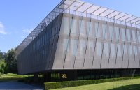 Aussenansicht des Home of FIFA in Zuerich