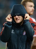 Fussball CHL  Saison 2013/2014: Bastian Schweinsteiger (FC Bayern Muenchen)