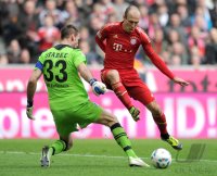 Fussball 1. Bundesliga, Saison 2011/2012:  FC Bayern Muenchen - TSG 1899 Hoffenheim