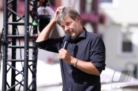 Politik, Wahlkampf Buendnis 90/Die Gruenen: Gruenen Bundesvorsitzender Robert Habeck