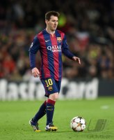 Fussball CHL  Saison 2014/2015: Lionel Messi (Barca)
