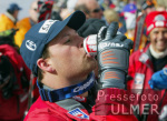 SKI   Weltcup  Abfahrt Herren ; Sieger Stephan Eberharter (AUT) mit Bier