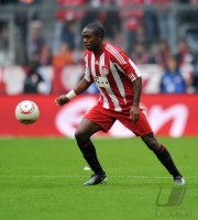 Fussball 1. Bundesliga : Edson Braafheid (FC Bayern Muenchen)