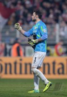 Fussball DFB Pokal Achtelfinale 13/14 : Torwart Daniel Haas (1. FC Union Berlin)